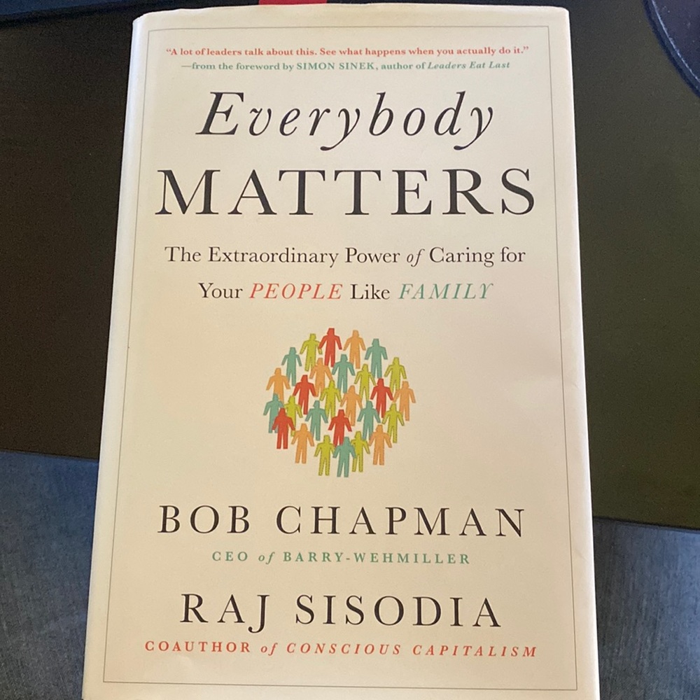 Hardcover book 📖 “Everybody Matters”